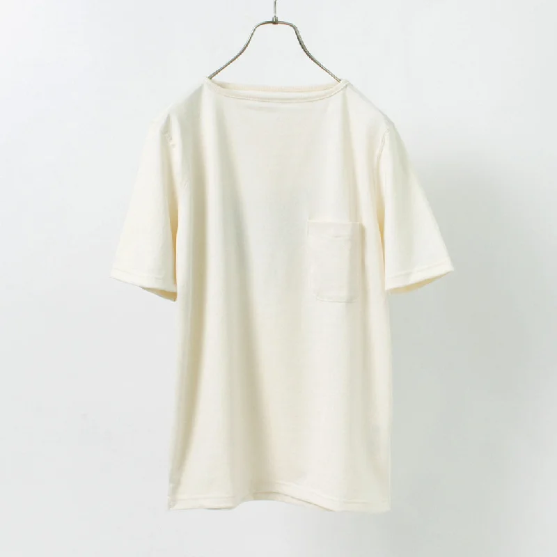 outdoor tops for menTIEASY / Summer Knit Pocket T-Shirt