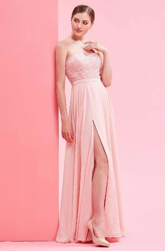 Workwear women's dressesJ'Adore Dresses - J16007 Sweetheart Chiffon A-Line Prom Dress