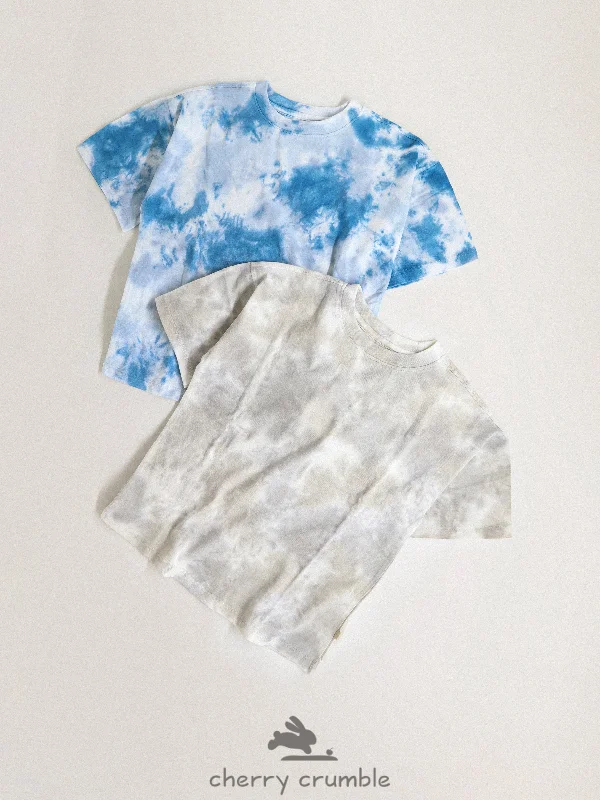 lightweight jackets for menTie & Dye Round Neck Cotton T-shirt Combo For Kids