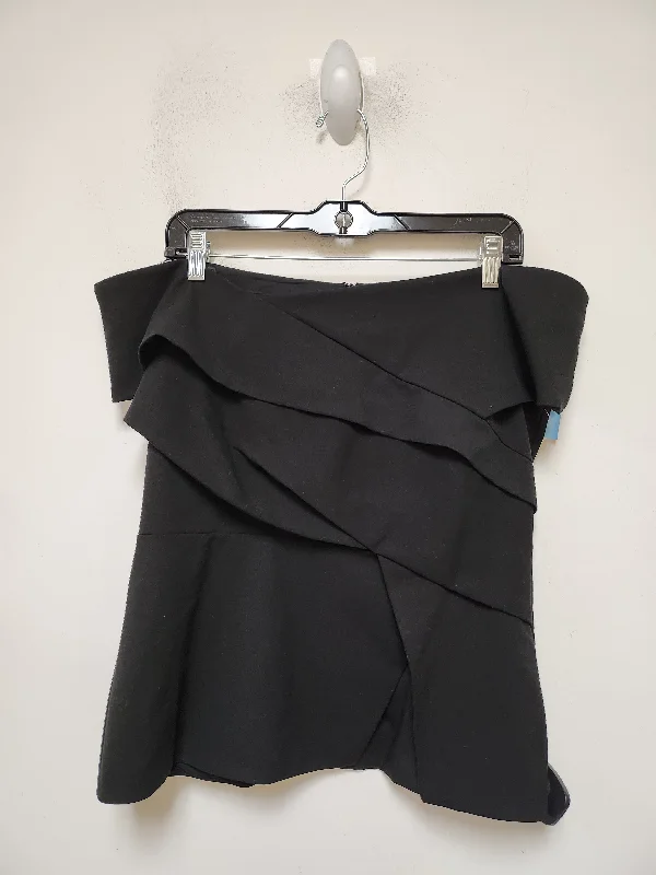 Navy blue women's topsTop Short Sleeve By Loft In Black, Size: M