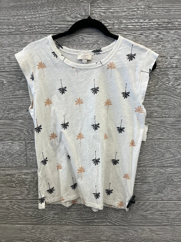 Mustard yellow women's topsTop Short Sleeve By Loft In White, Size: S