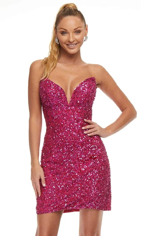 Satin dresses for womenAshley Lauren 4474