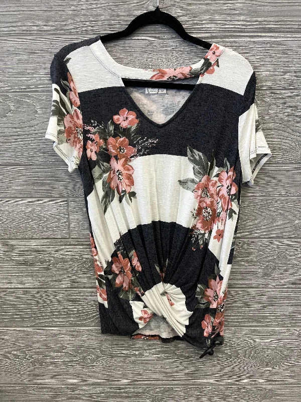 Racerback women's topsTop Short Sleeve By Maurices In Multi-colored, Size: S