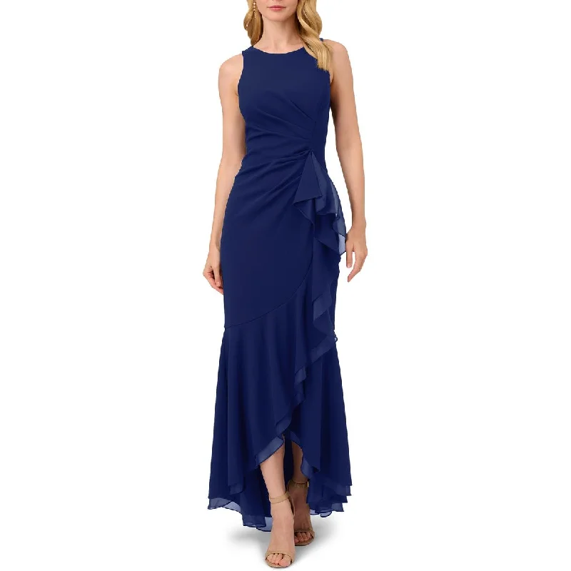 Short-sleeved dresses for womenAdrianna Papell Womens Sleeveless Long Evening Dress