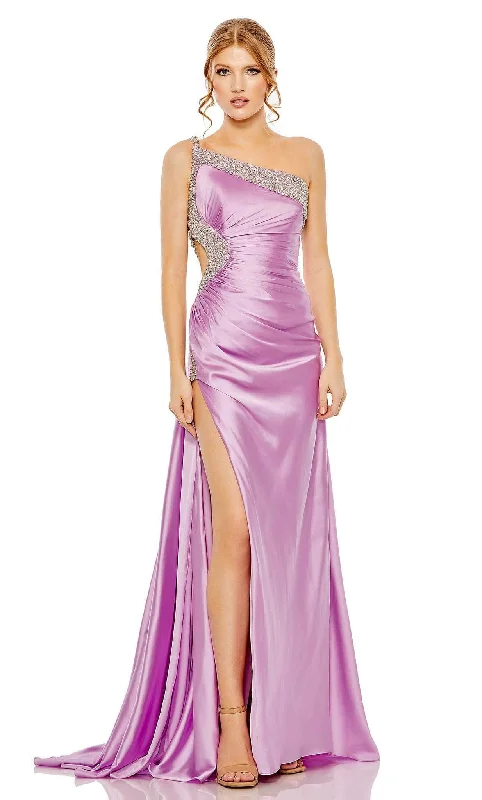 Festival dresses for music and arts eventsMac Duggal 68447 - Satin Long Gown
