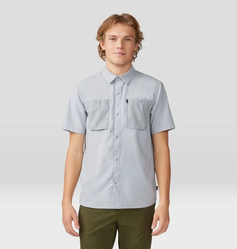 short-sleeved shirts for men with a slimming fitMen's Trail Sender Short Sleeve - Glacial/Chalice