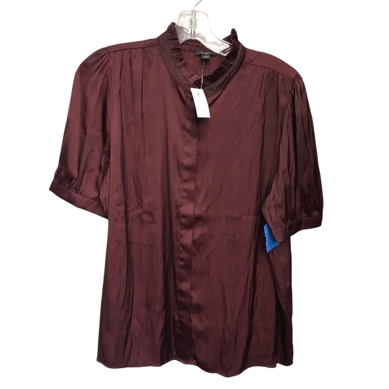 Lavender women's topsTop Ss By Ann Taylor In Maroon, Size:M