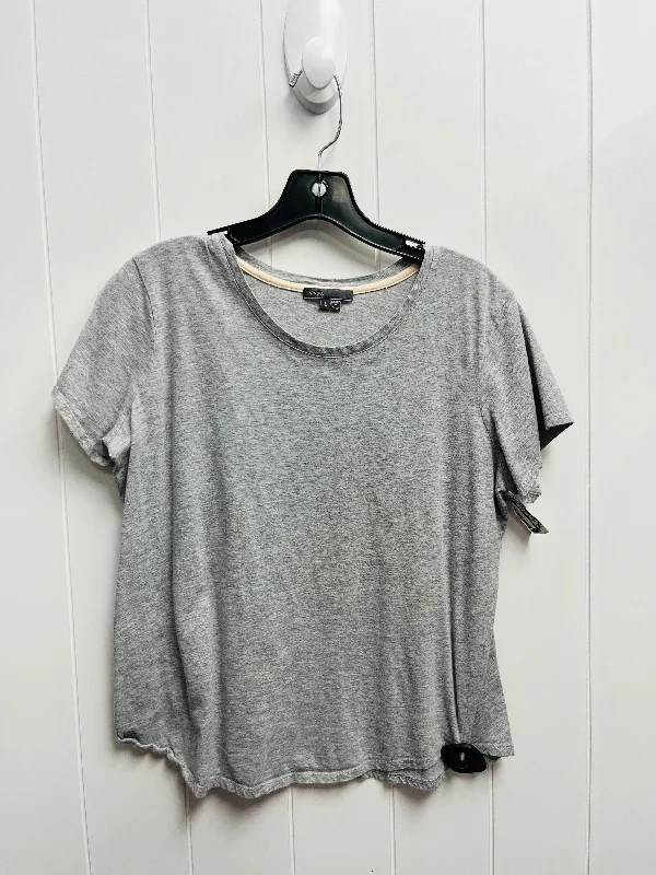 Party women's topsTop Short Sleeve By Vince In Grey, Size: L