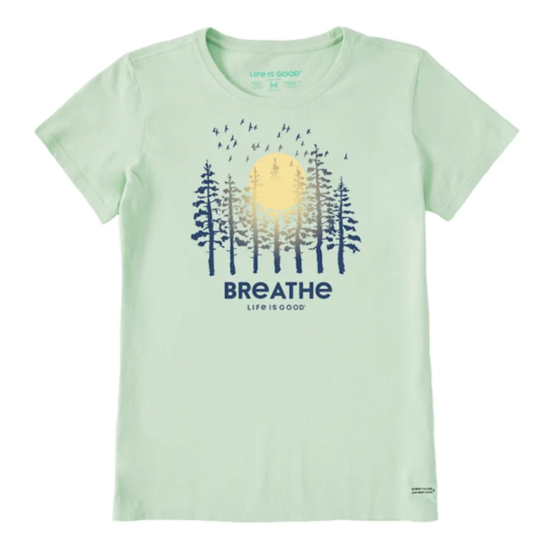 short-sleeved shirts for men that are suitable for all body typesWomen's Breathe Forest Short Sleeve Tee