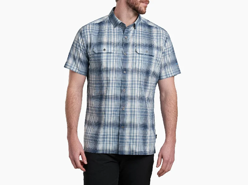 loose-fit short-sleeved shirtsMen's Response Shirt - Sail Blue