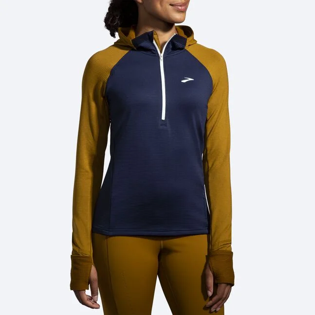 short-sleeved men's tops designed for layeringWomen's Notch Thermal Hoodie 2.0