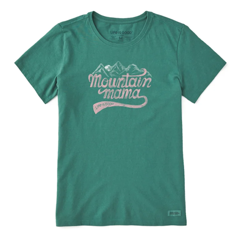 storing short-sleeved shirts for men during off-seasonWomen's Mountain Mama Crusher Tee