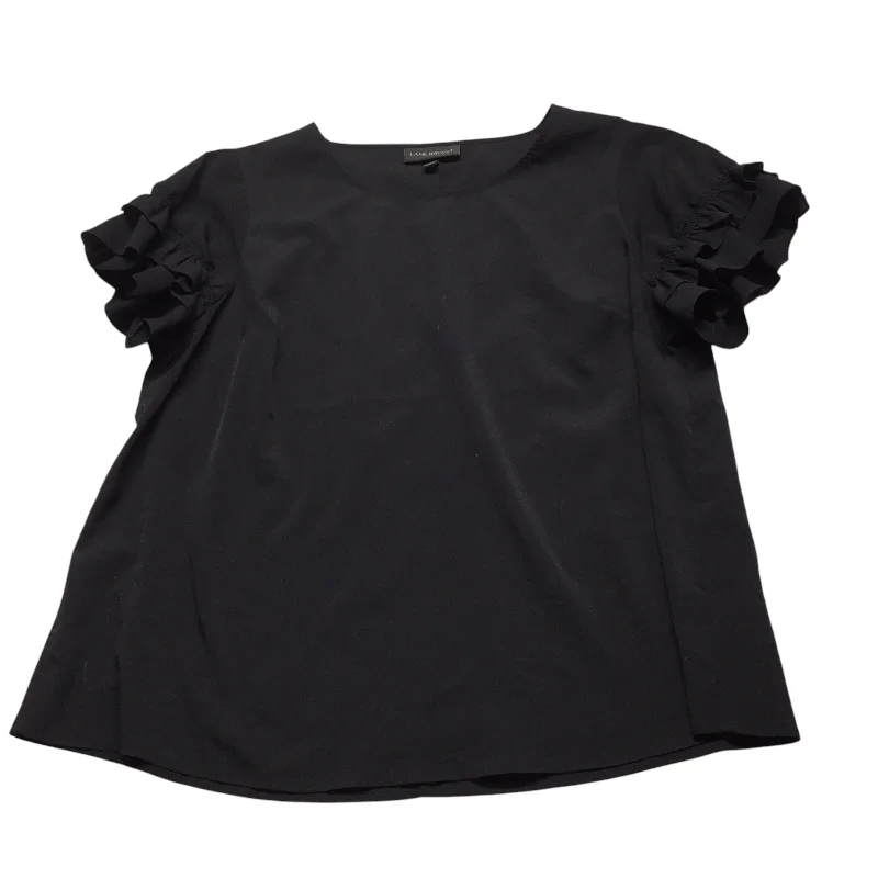 Lightweight women's topsTop Short Sleeve By Lane Bryant In Black, Size: Xl