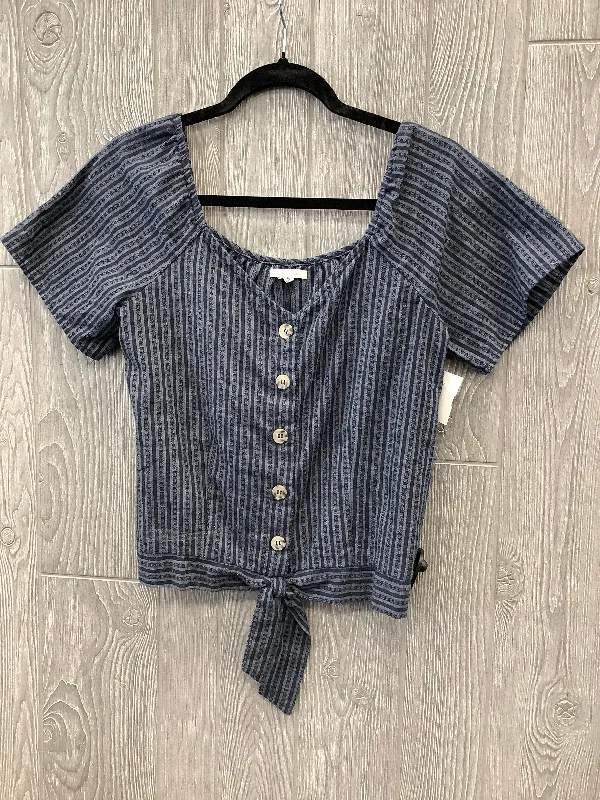 Plus-size women's topsTop Short Sleeve By Maurices In Blue, Size: S