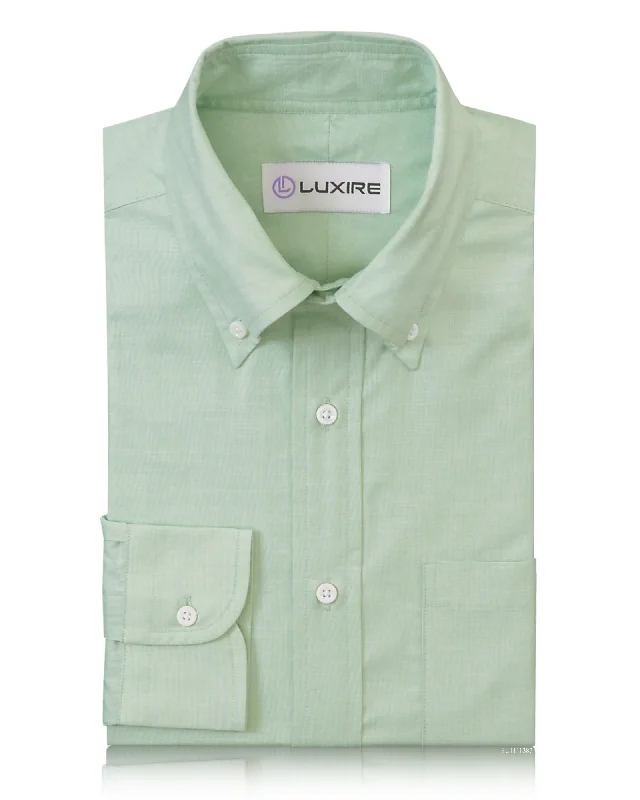 loungewear tops for menCotton Poly: Green End On End