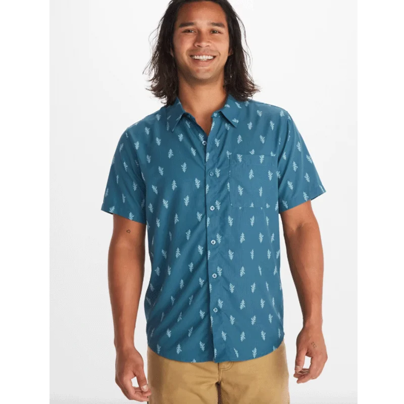 summer outfit inspiration with short-sleeved men's topsMen's Aerobora Novelty Short-Sleeve Shirt