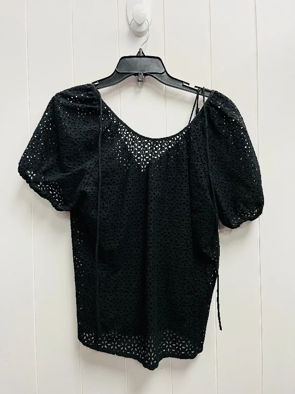 Workwear women's topsTop Short Sleeve By J. Crew In Black, Size: 12