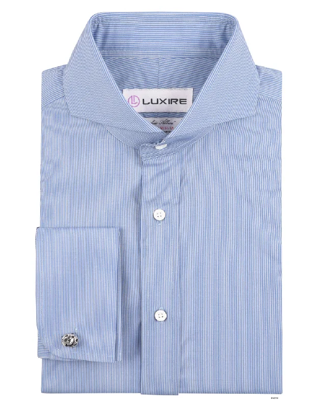 men's wear blazersAlbini: Blue Dress Stripe