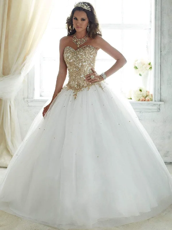 women's suit sets with pantsFiesta Gowns - 56286 Strapless Gilded Lace Corset Ballgown
