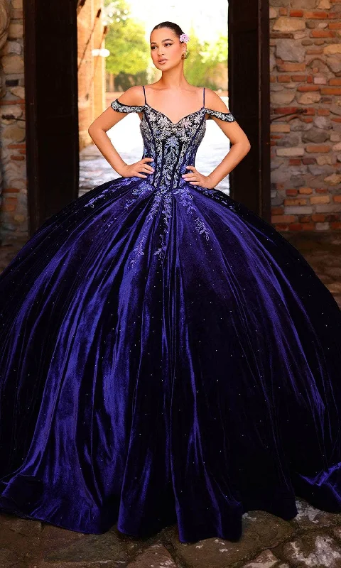 women's suit sets with Empire waistsAmarra 54316 - Bead Embellished Corset Bodice Ballgown