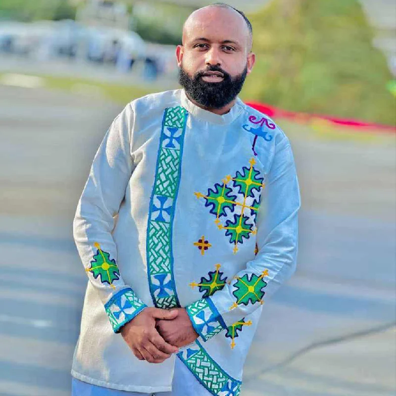 Spaghetti strap women's topsAbayneh Ethiopian Men Shirt