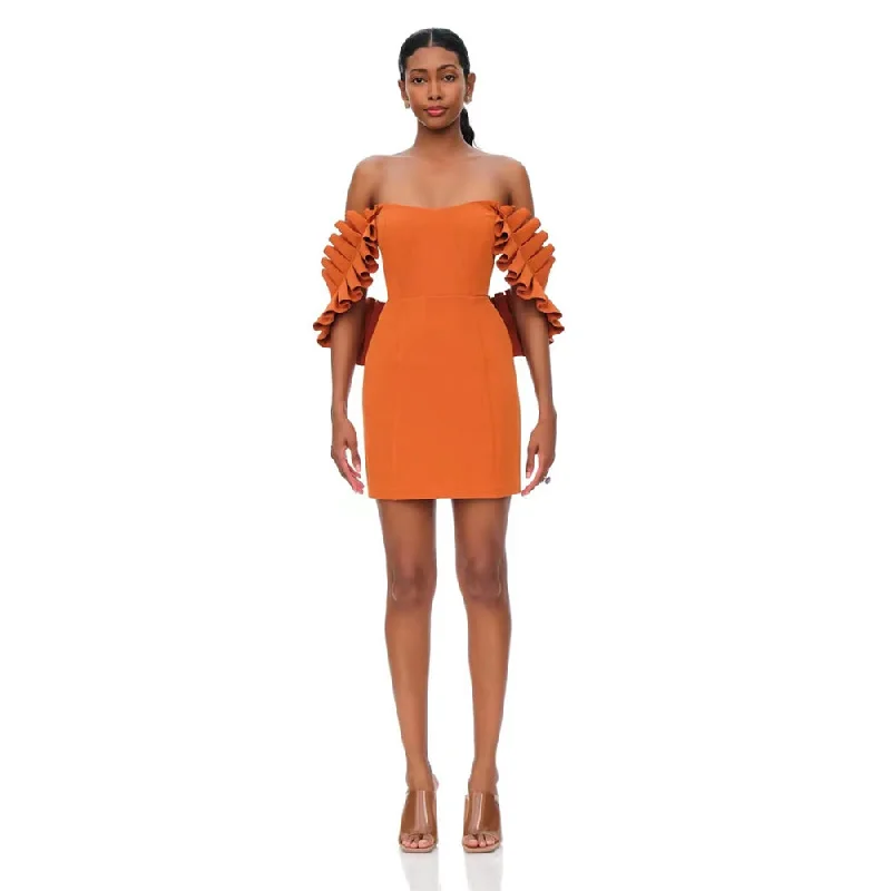 Flowy dresses for womenStrapless Sleeveless Backless Mini Bodycon Dress OW23220