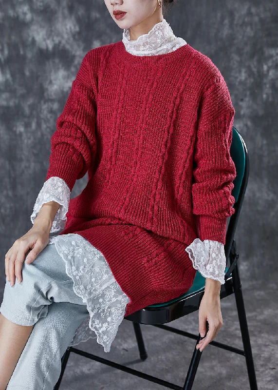 Off-the-shoulder women's sweaterClassy Mulberry Warm Cable Knit Sweater Dress Winter