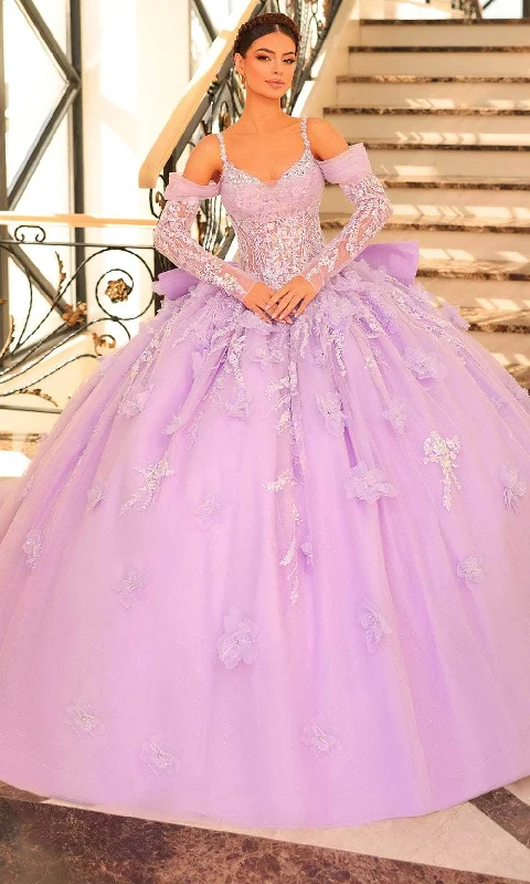 trendy women's outfit combinationsAmarra 54204 - Corset Embellished Ballgown
