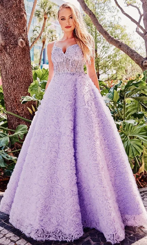 women's suit sets for petite sizesColette By Daphne CL2000 - Sleeveless Corset Ballgown