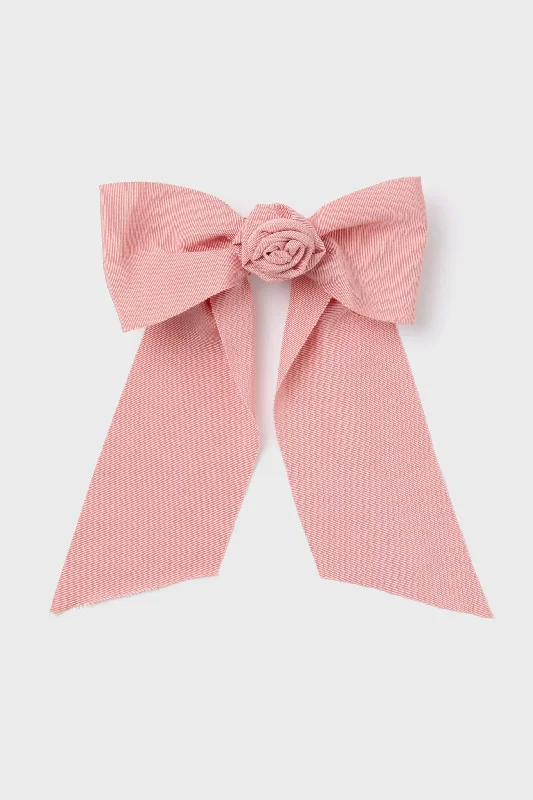 women's tailored suit setsPink Rosette Hair Bow
