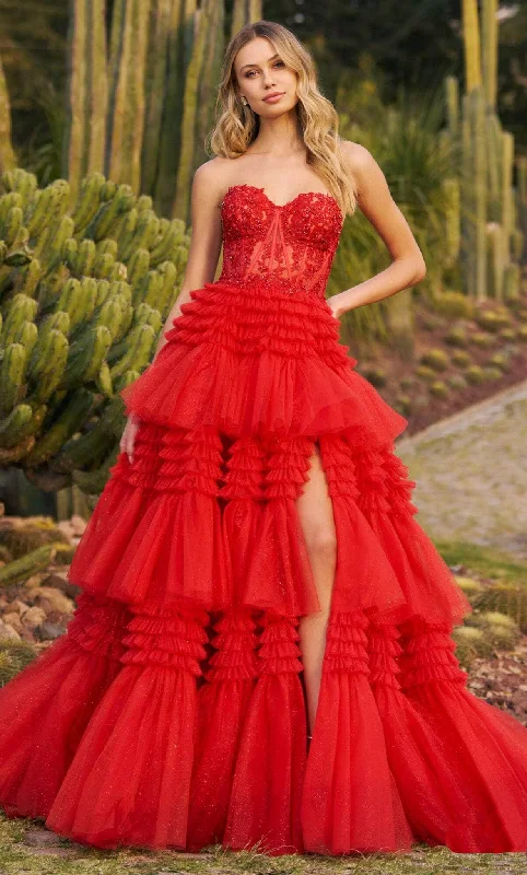 women's suit sets for tall sizesSherri Hill 55682 - Lace Corset Ballgown