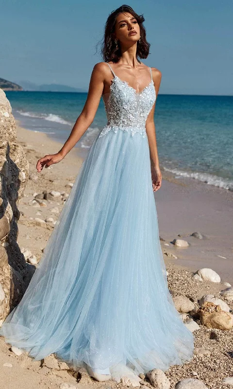 women's suit sets with cotton blendsBlush by Alexia Designs 12117 - Embroidered Corset Sleeveless Ballgown