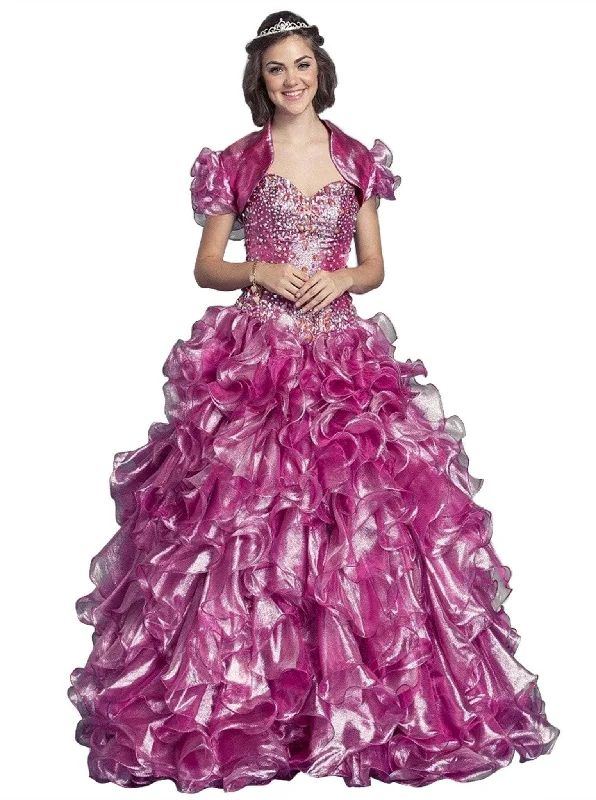 women's suit sets with sequined accentsAspeed Design - Beaded Corset Bodice Ballgown