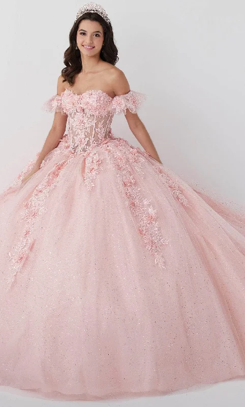 elegant women's outfit setsFiesta Gowns 56465 - Strapless Corseted Quinceanera Gown