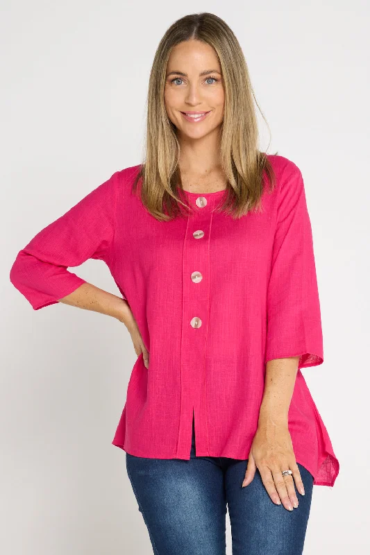 Women's casual topsSamira Top - Hot Pink