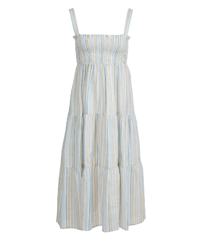 Vintage-inspired dresses for retro fashion loversHelen Smocked Midi Dress