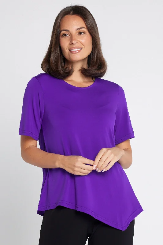 Sequined women's topsShyla Top - Purple