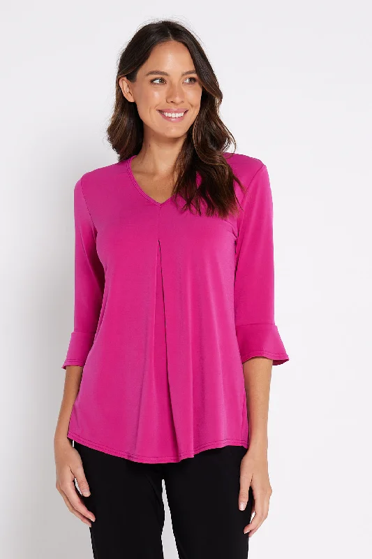 Layering women's topsKeswick Top - Hot Pink