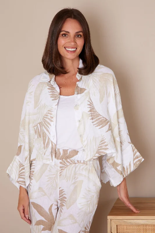 Athletic women's topsLana Top - Neutral Palm