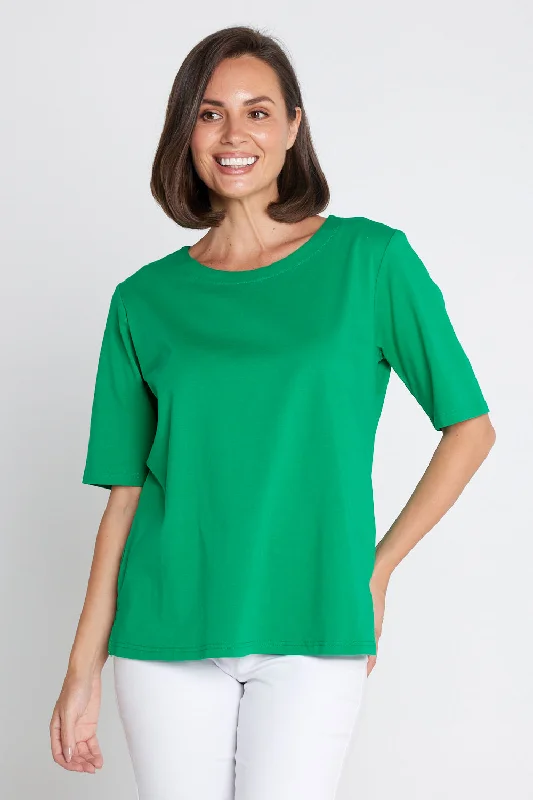 One-shoulder women's topsThe Essential Tee - Emerald
