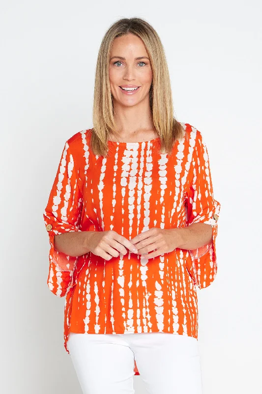 Athletic women's topsRaven Top - Citrus Ripple