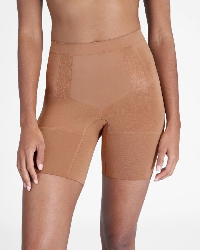 Fit-and-flare dresses for womenSPANX Oncore Mid-Thigh Short