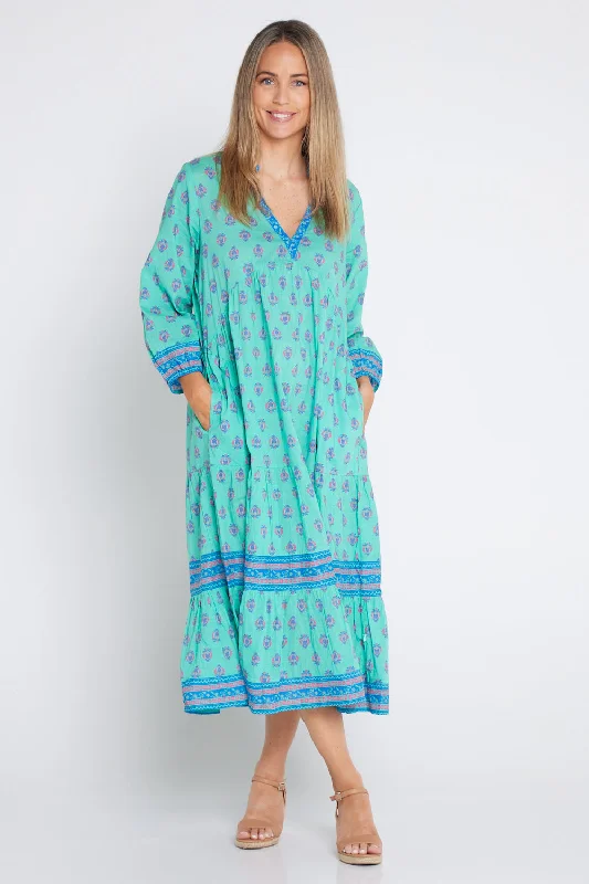 Sack dresses for womenToronto Midi Dress - Sea