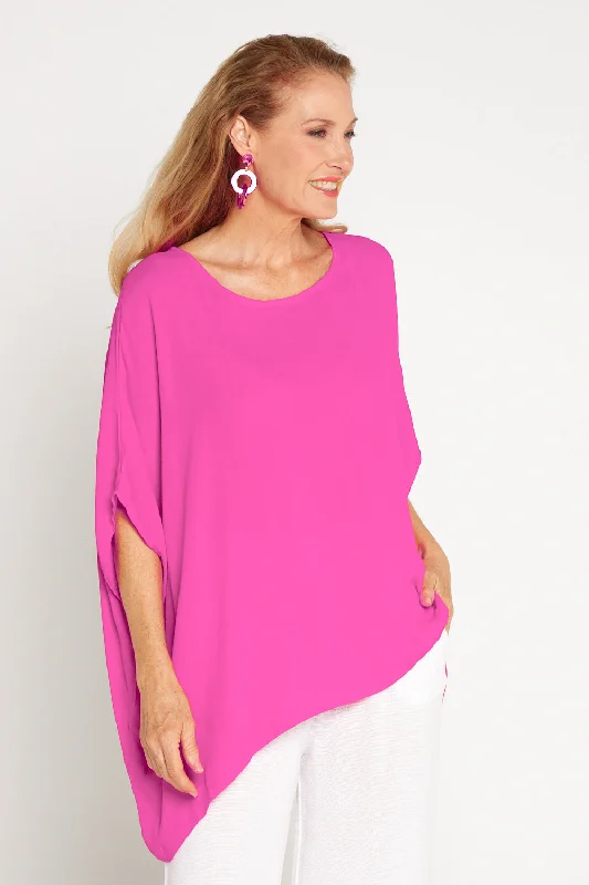 Water-resistant women's topsKuala Lumpur Top - Fuschia