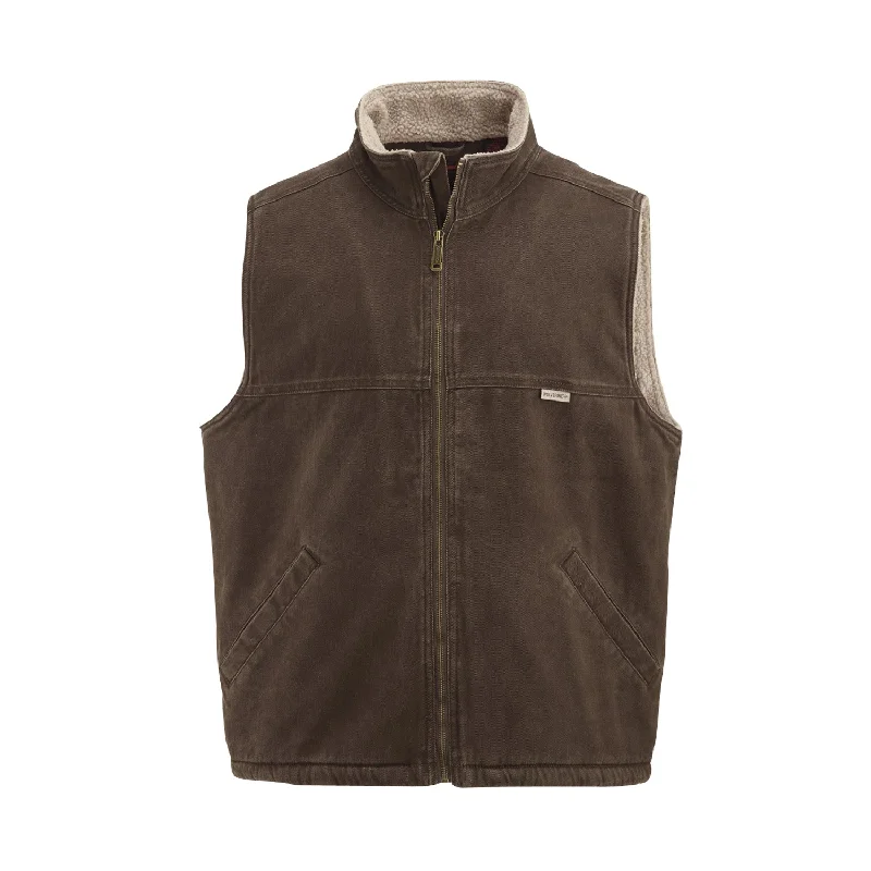 Wolverine Mens Upland Bison 100% Cotton Softshell Vest