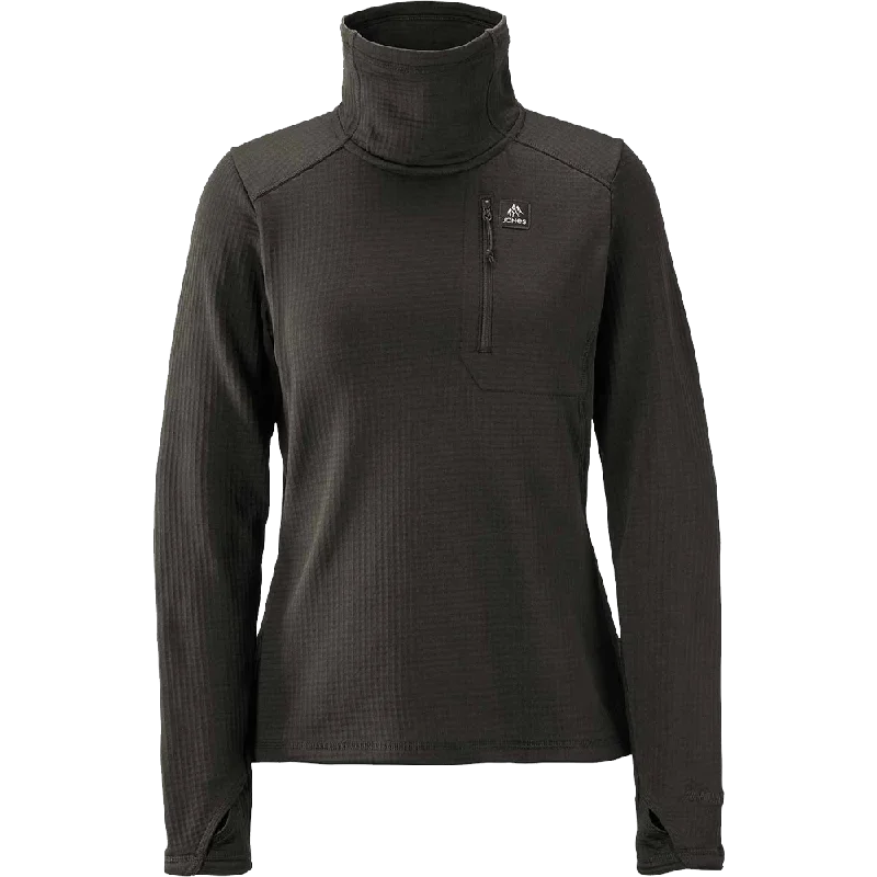 Women's Flagship Recycled Grid Fleece Pullover