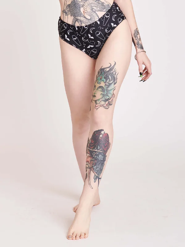 Satin dresses for womenBat Coffin Bikini Bottom