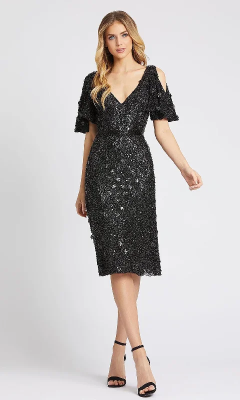 Petite dresses for womenMac Duggal 4988