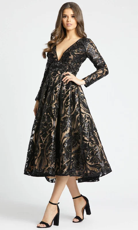 Fit-and-flare dresses for womenMac Duggal 67529D