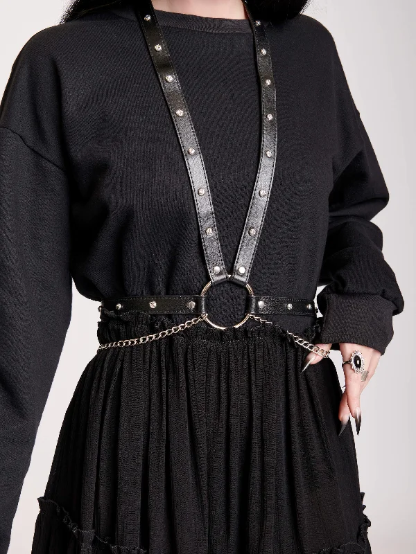 Bodycon dresses for womenStudded Chain Harness